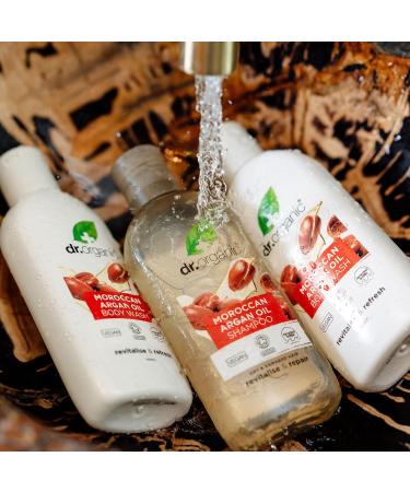 Buy Dr. Organic Argan Body Wash 250ml - Nourishing Natural Shower Gel for Smooth Skin - International Shipping Available - Buy Online on GoSupps.com