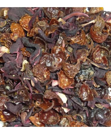 AMA-Feinkost Stem pat with red mallow - Fresh and natural fruit tea - Unflavored (50 g)