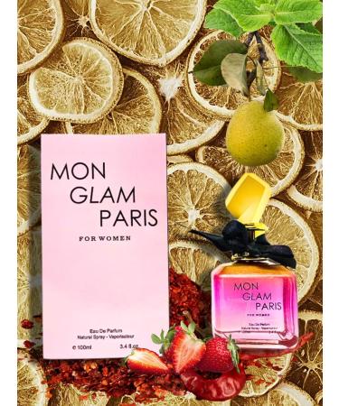 MON GLAM PARIS FOR WOMEN EAU DE PARFUM 3.4 FL. Oz. Chypre Fruity fragrance for women. - Buy Online on GoSupps.com