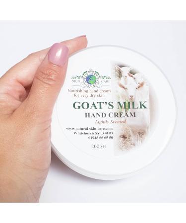 Goats Milk Nourishing Hand Cream 200g by Elegance Natural Skin Care. Formulated for dry sensitive skin. MULTI AWARD WINNING. - Buy Online on GoSupps.com