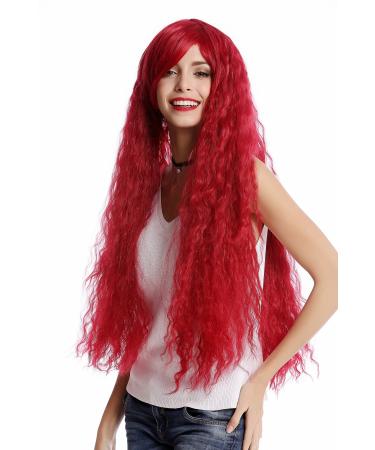 WIG ME UP - YZF-4381-T1762 wig ladies wig very long curled curls volume red