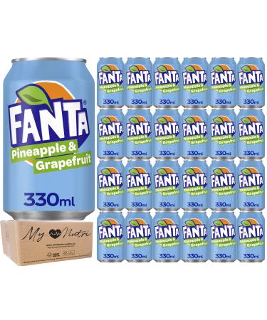 Fanta Pineapple & Grapefruit 330ml (Pack of 24)
