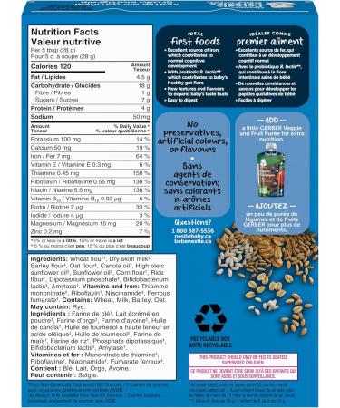 Nestle Gerber Nestle Gerber Mixed Grains Baby Cereal 227g Box - Buy Online on GoSupps.com