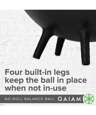 Gaiam Kids Stay-N-Play Children's Balance Ball - Flexible School Chair  Active Classroom Desk Seating with Stay-Put Stability Legs  Includes Air Pump Ball Black 65cm - Buy Online on GoSupps.com