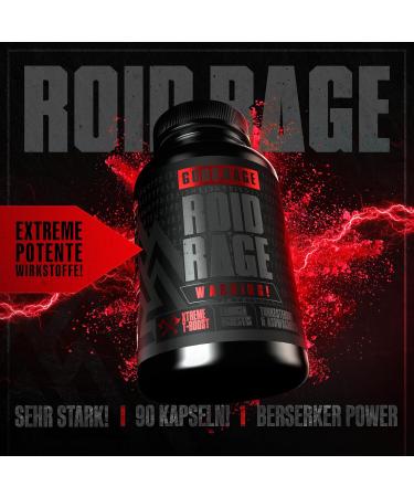 Godsrage ROID Rage - Powerful Turkesterone Ashwagandha & Fadogia Agrestis Supplement (90 Capsules) - Premium Made in Germany - Buy Online on GoSupps.com