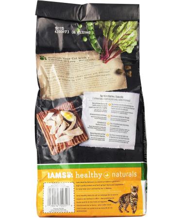 Iams Healthy Naturals Adult with Wholesome Chicken Premium Cat Food-3 Lb 3-Pound - Buy Online on GoSupps.com