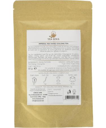TEA SOUL Imperial Nai Xiang Milky Oolong Tea Milk Tea Leaves Original Fujian Quantity 50 gr - Buy Online on GoSupps.com