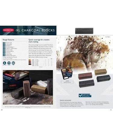 Derwent XL Charcoal Set - 6 Assorted Colors - Buy Online on GoSupps.com