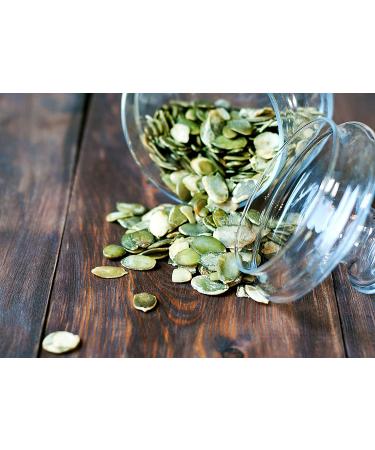 Organic Raw Pepitas 2 Pounds - Non-GMO Pumpkin Seed Kernels, Unsalted & No Shell, Vegan & Kosher - High Protein & Essential Fatty Acids, Keto Snack, Great for Baking & Topping - 2lb Pack - Buy Online on GoSupps.com