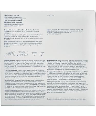 1-Day Acuvue Moist for Astigmatism - Daily Toric Soft Lenses (90 Pack) | BC 8.5mm DIA 14.5mm -0.75 CYL -7 Diopters - Shop Internationally - Buy Online on GoSupps.com