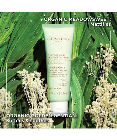 Clarins Purifying Gentle Foaming Cleanser - Salicylic Acid Formula | 4.2 Fl Oz - Buy Online on GoSupps.com
