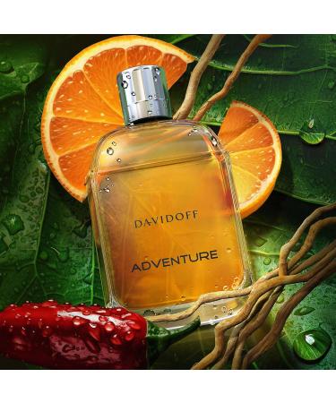 Davidoff Adventure Eau de Toilette Woody Men's Cologne With Notes of Mandarin Pimento & Vetiver Luxury Perfumes for Men Long Lasting Fragrance - Buy Online on GoSupps.com