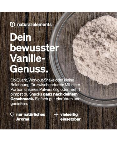 Flavourlicious Vanilla Powder - 200g 6kcal/Portion Vegan Natural Sweetness from Stevia Made in Germany - No Sucralose Lab-Tested - Buy Online on GoSupps.com