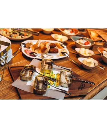 NURI Portuguese Sardines Variety Pack | 8-Pack Gift Box Bundle | Seafood Aficionado | Pure Olive Oil & Tomato | Spiced Options Included - Buy Online on GoSupps.com