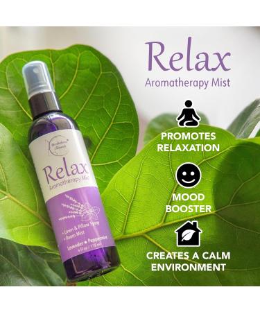 Relax Lavender Spray for Sleep Natural Linen Spray for Bedding Perfect Lavender Pillow Spray for Sleep. Aromatherapy Bed Spray with Lavender & Peppermint Essential Oils by Brookethorne Naturals 4oz Lavender Peppermint - Buy Online on GoSupps.com