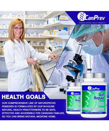 CanPrev - Gut Repair 90 Capsules - Dietary Supplement with Digestive Enzymes & Bovine Colostrum - Promotes Digestive Health - Pure Digestive Enzymes for Gut Maintenance - Buy Online on GoSupps.com
