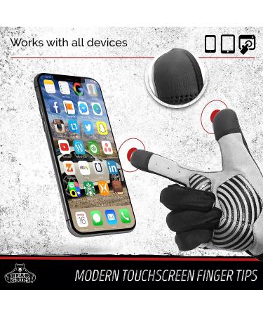 Bear Grips Weight Lifting Gloves for Men & Women - Full Finger - Medium Black | Compression Gym Gloves for Weightlifting & Exercise - Buy Online on GoSupps.com