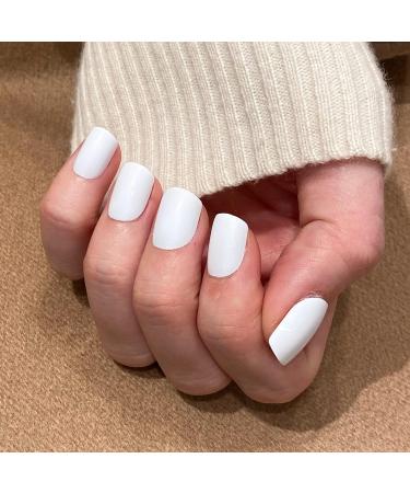 Buy Novo Ovo Short Oval Press-On Nails | Artificial Fingernails in Pure Colors | Durable & Easy to Apply - Buy Online on GoSupps.com