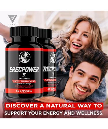 (2 Pack) Erec Power Capsules ErecPower Maximum Strength Male Energy Performance Support Supplement Erec Power High Performance pour les capsules de suppl ment masculin du Canada (120 Capsules) - Buy Online on GoSupps.com