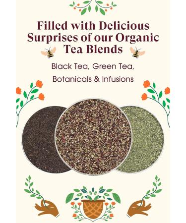 English Tea Shop Organic Advent Calendar White Triangular - 25 Pyramid Tea Bags - Buy Online on GoSupps.com
