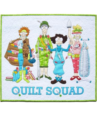 Amy Bradley Designs ABD270 Squad Quilt Pattern - Fun and Creative Design - Buy Online on GoSupps.com