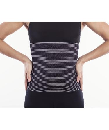 SG TRAINING FIT 1 Sport Pro Wool Cotton Warming Belt Relieves Back Pain Supports Lumbar and Muscles Optimal Compression for Men and Women. 2 Black