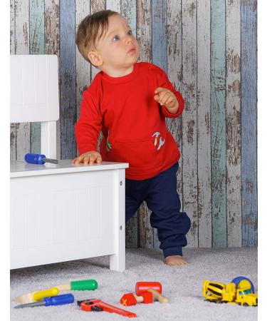 Playshoes Unisex Baby-Pumphose Sweat Jogging Pants 68 Blue - Comfortable Kids' Bottoms - Buy Online on GoSupps.com