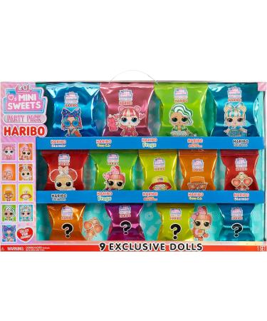 LOL Surprise Loves Mini Sweets X HARIBO Party Pack - With 9 Collectible Dolls and 45+ Surprises - Accessories Limited Edition Dolls and a Haribo Candy Theme - Great for Girls and Boys Ages 3+ - Buy Online on GoSupps.com