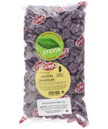 Gerio Gerio Violetas Sugar Free Purple Candy with Stevia 1kg