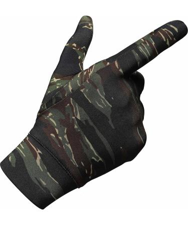 TSLA Tiger Black Thermal Fleece Running Gloves - Unisex Medium Size - Buy Online on GoSupps.com