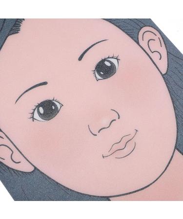 2 Gabarits de Maquillage Visage A4 en Plastique R utilisables Planche d'Entra nement Maquillage Artistique pour D butants Mod les Gar on et Fille pour Peinture Paupi res et Cils - Buy Online on GoSupps.com