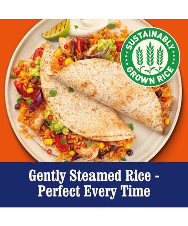 BEN'S ORIGINAL Wholegrain Spicy Mexican Microwave Brown Rice Bulk Multipack 6 x 220g pouches (Pack of 3) - Buy Online on GoSupps.com