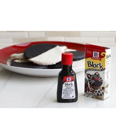 McCormick Black Food Color - 1 fl oz | Professional Grade Coloring Agent - Buy Online on GoSupps.com