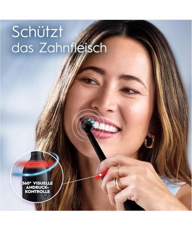 Oral-B Pro Series 3 Plus Edition Double Pack Electric Toothbrush | 4 Brush Heads | 360 Pressure Control | Eco-Friendly Packaging | Black/White Design - Buy Online on GoSupps.com