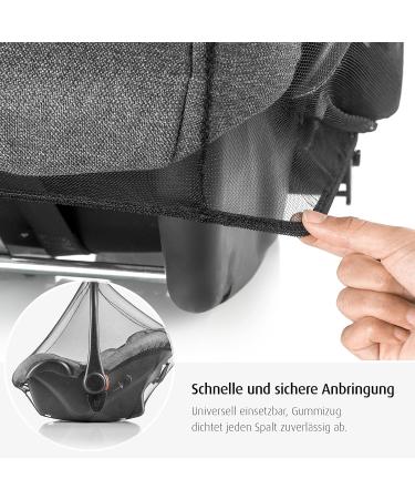 Reer Insect Net for Baby Car Seats | Universal Mosquito Net for Maxi Cosi & All Models | Black | Protect Your Baby from Bugs - Buy Online on GoSupps.com