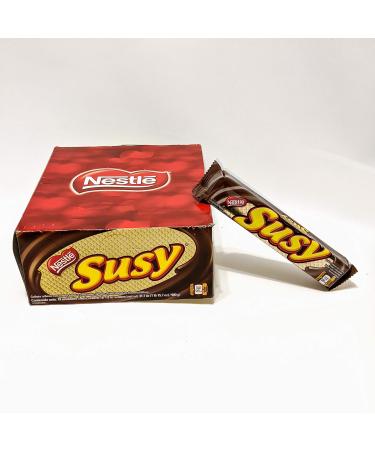 Susy Maxi Venezolana, Galleta Rellena con Crema de Chocolate 18 units of 50 grs each