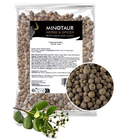 Minotaur Spices | Whole allspice, allspice grains | 2 x 250g (500g)