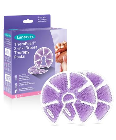 Lansinoh TheraPearl 3-in-1 Breast Therapy 2 Packs