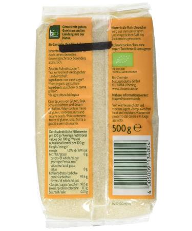 Buy biozentrale Raw Cane Sugar - Pack of 3 (3 x 500g) | Premium Natural Sweetener | International Shipping Available - Buy Online on GoSupps.com