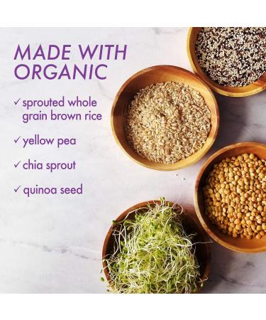 Buy Bluebonnet Nutrition Organic Plant Protein - 18g Protein Vegan Non-GMO Gluten-Free Chocolate Flavor - 1 LB - Buy Online on GoSupps.com