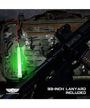 EVERLIT 6 Glow Sticks - 24 Pack Green Light Sticks for First Aid, Camping, Emergencies - Up to 12 Hours Duration - Buy Online on GoSupps.com