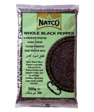 Natco Natco Whole Black Pepper 300g