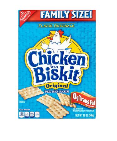 Nabisco Chicken in a Biskit Family Size 12 Oz. (2pk)