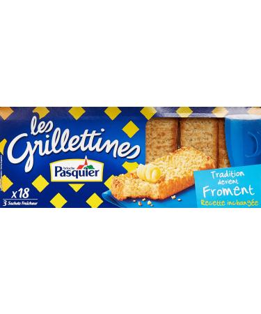 Pasquier Grilletines Froment x 18 3 Sachets Freshness 230 g