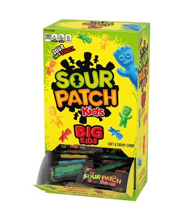 SOUR PATCH KIDS Big Soft & Chewy Halloween Candy - 240 Count Box - Buy Online on GoSupps.com