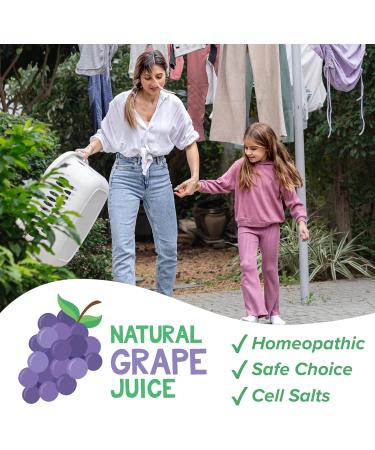 Dr. Talbot's Infant Mucus and Cold Relief with Cell Salts - 4 fl oz - Naturally Inspired Kids Cold Medicine - Grape Juice Flavor - Includes Syringe Infant Mucus + Cold Relief - Buy Online on GoSupps.com