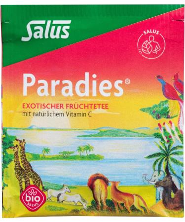  Salus Salus Paradies Vitamin-C Fruit Infusion (15 filter bags 37.5 g) Organic (1 x 38 g) - Buy Online on GoSupps.com