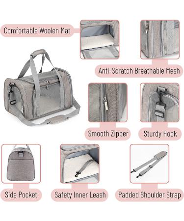 Mr. Pen Pet Carrier - Soft-Sided Cat and Dog Travel Bag - Buy Online on GoSupps.com