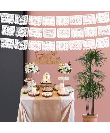papel picado bautizo