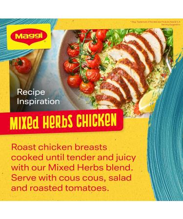 Maggi So Juicy Mixed Herbs Chicken Seasoning 30g - Flavorful and Easy Seasoning Mix - Buy Online on GoSupps.com